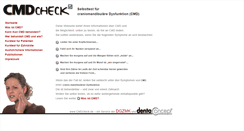 Desktop Screenshot of cmd-check.de